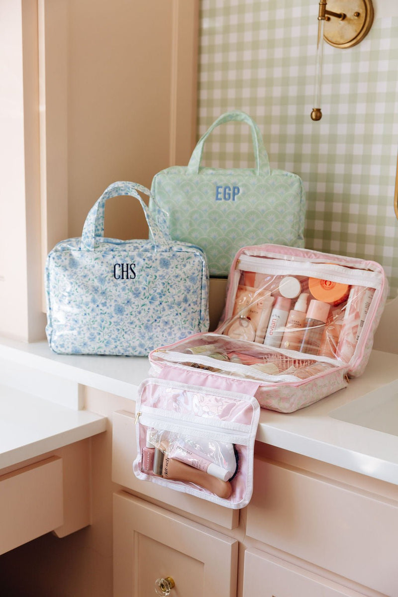 Clear Coated Travel Set