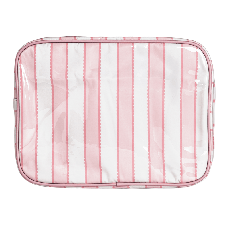 Clear Coated Pouch - Appliqué