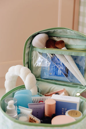 Clear Coated Train Case