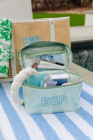 Clear Coated Train Case