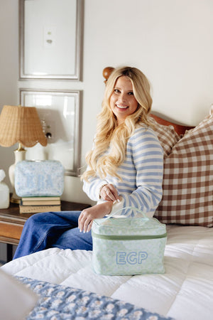 Clear Coated Train Case