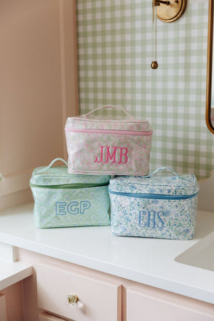 Clear Coated Train Case