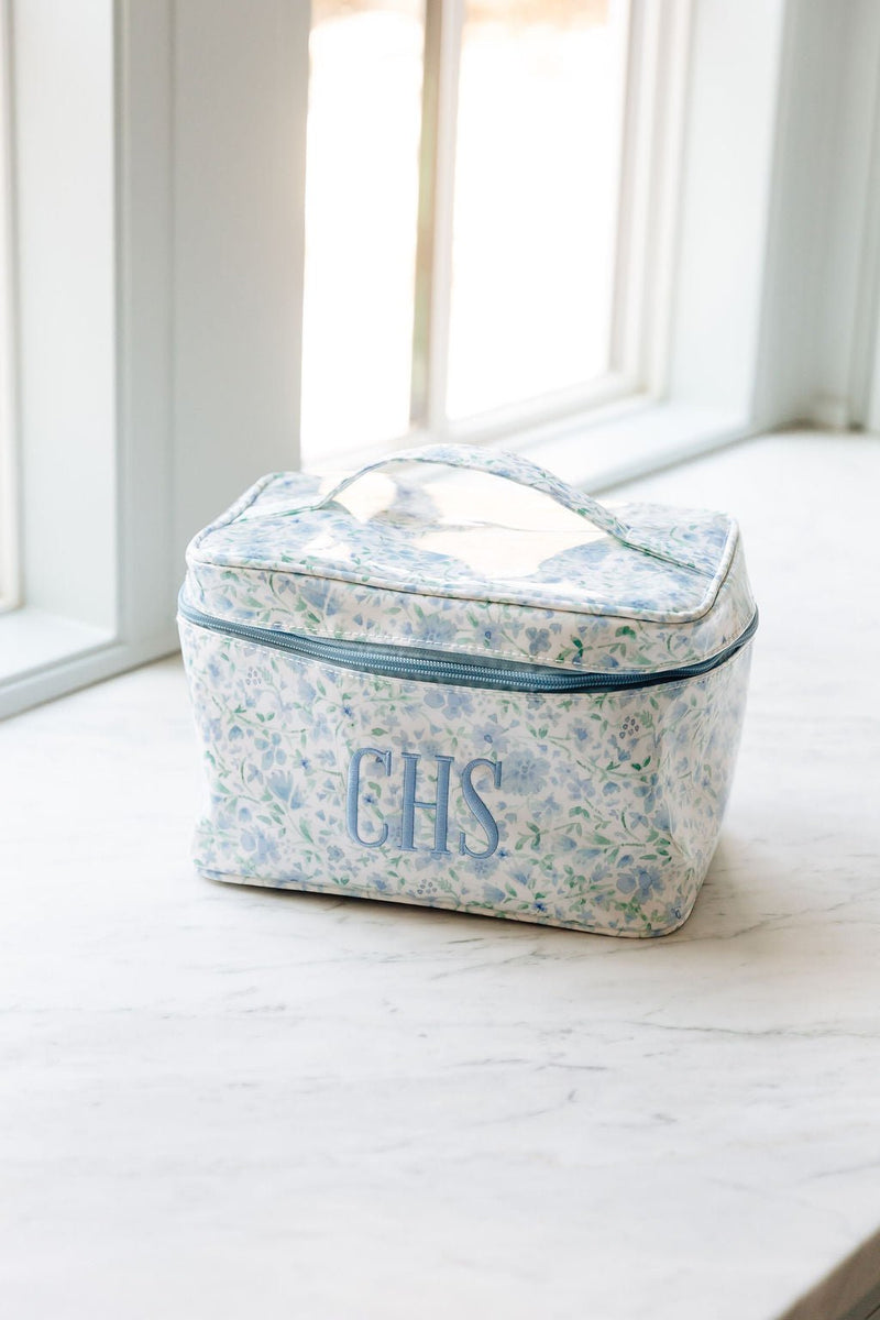 Clear Coated Train Case