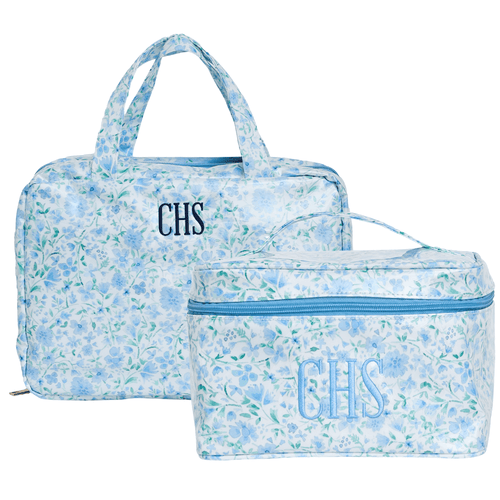 Clear Coated Travel Organizer Set