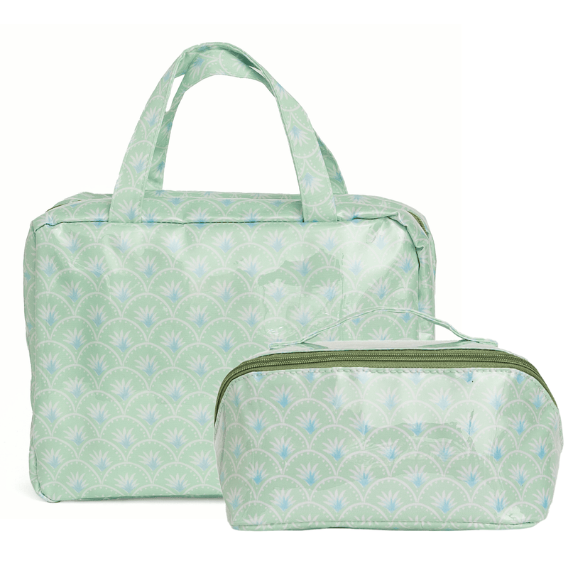 Clear Coated Travel Set