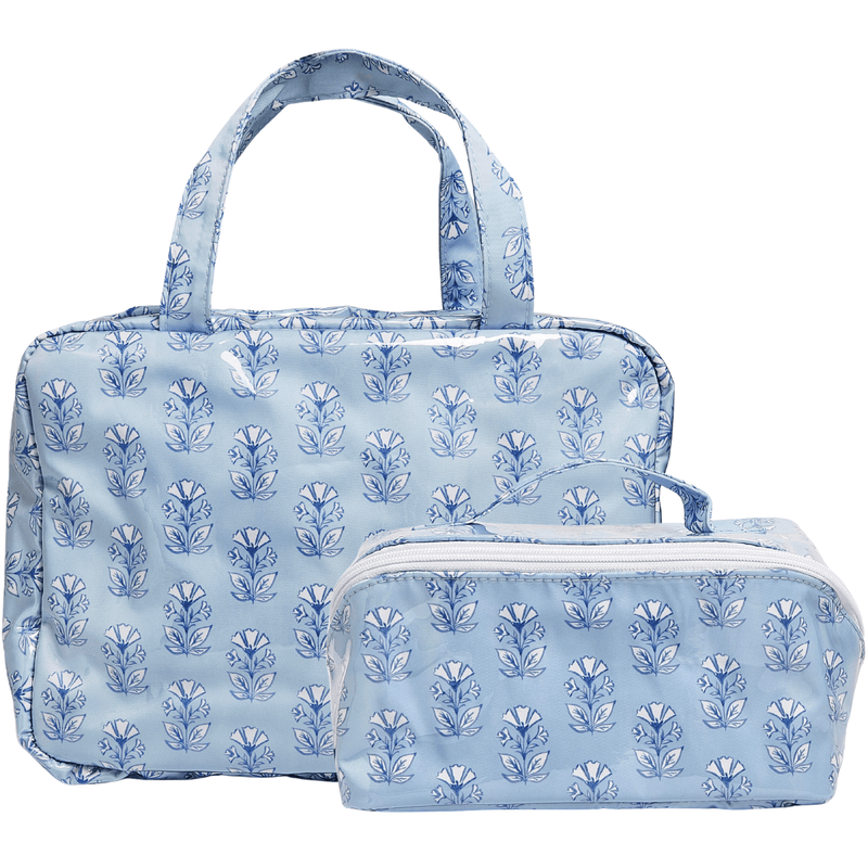 Clear Coated Travel Set