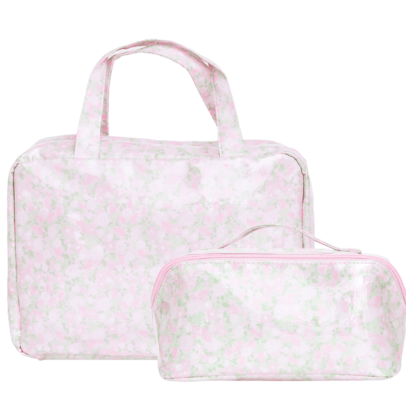 Clear Coated Travel Set