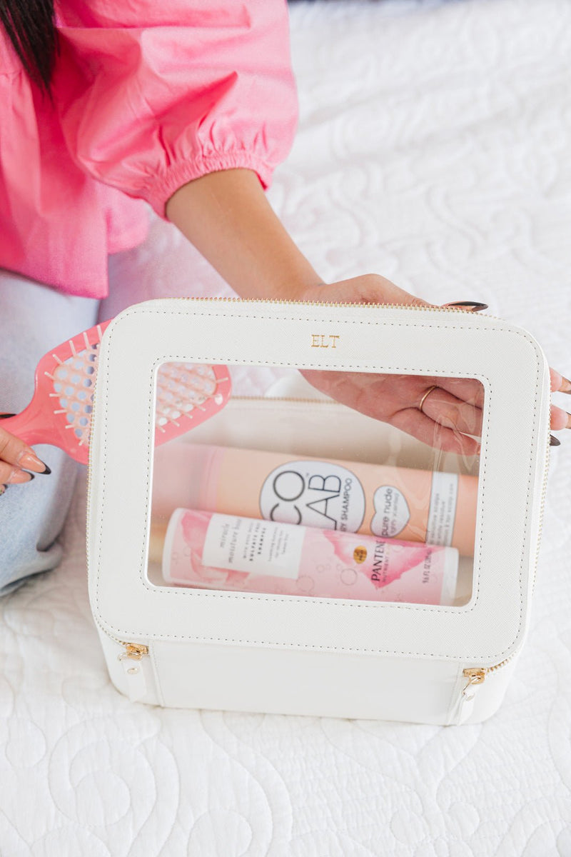 hard case toiletry travel bag Leather Toiletry Case: Personalized Travel Accessory Tan Leather