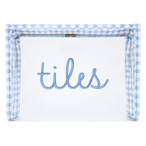 Tiles Riviera Clear Pouch