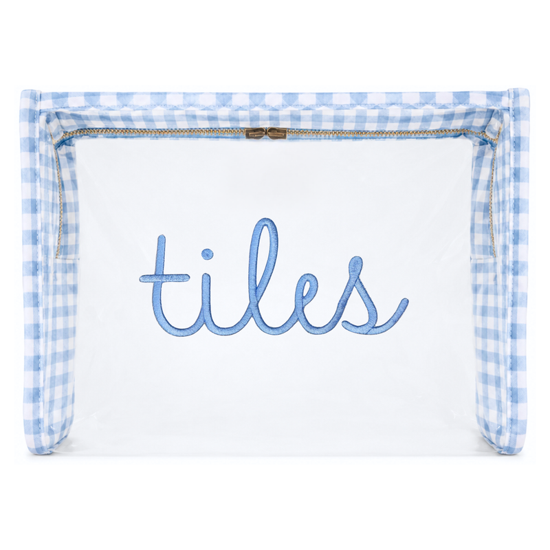 Tiles Riviera Clear Pouch