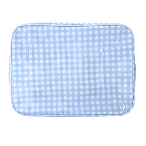 Coastal Clear Coated Pouch - Appliqué