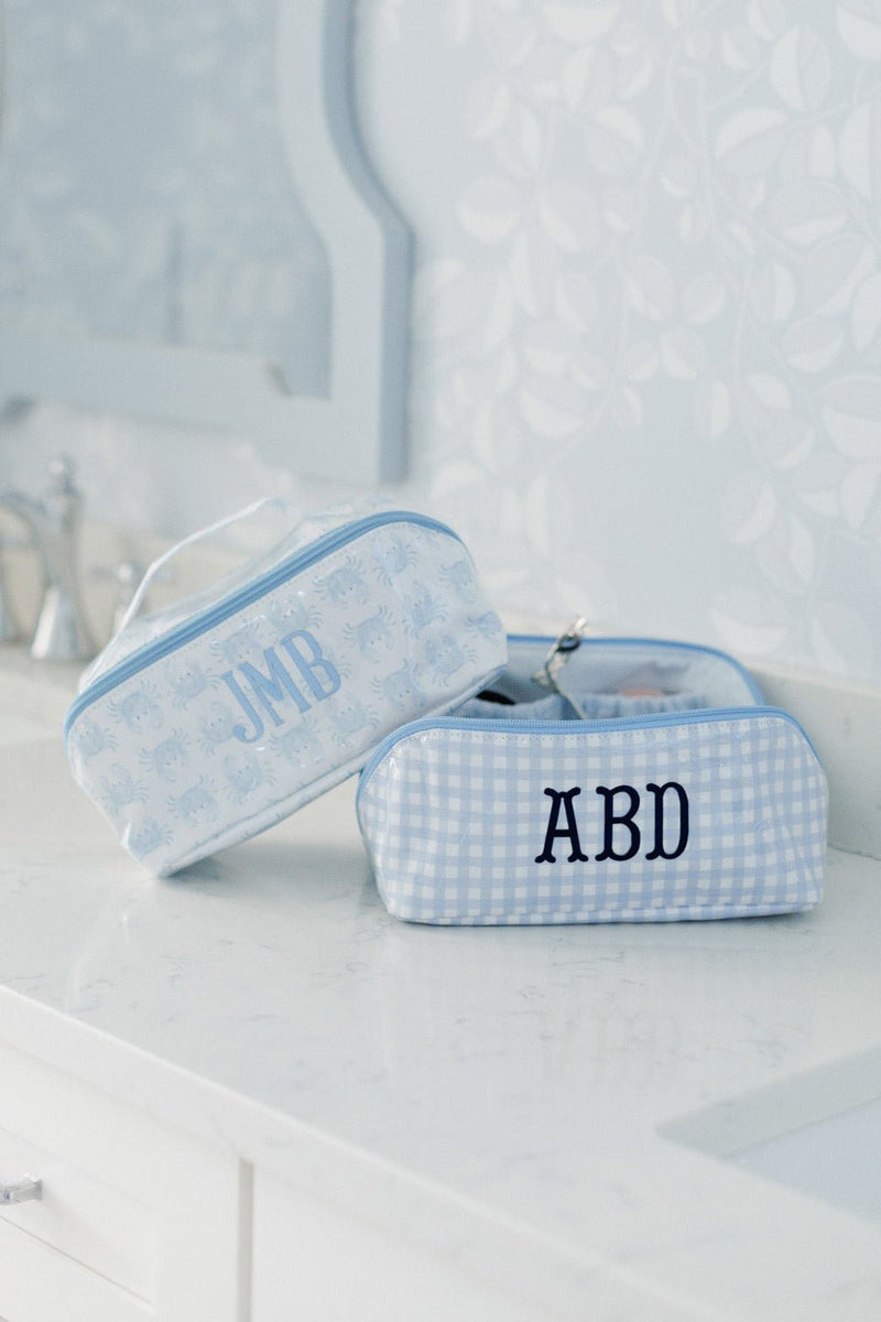 Coastal Clear Coated Travel Set