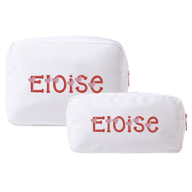 Custom Name Valentine's Day Nylon Pouch