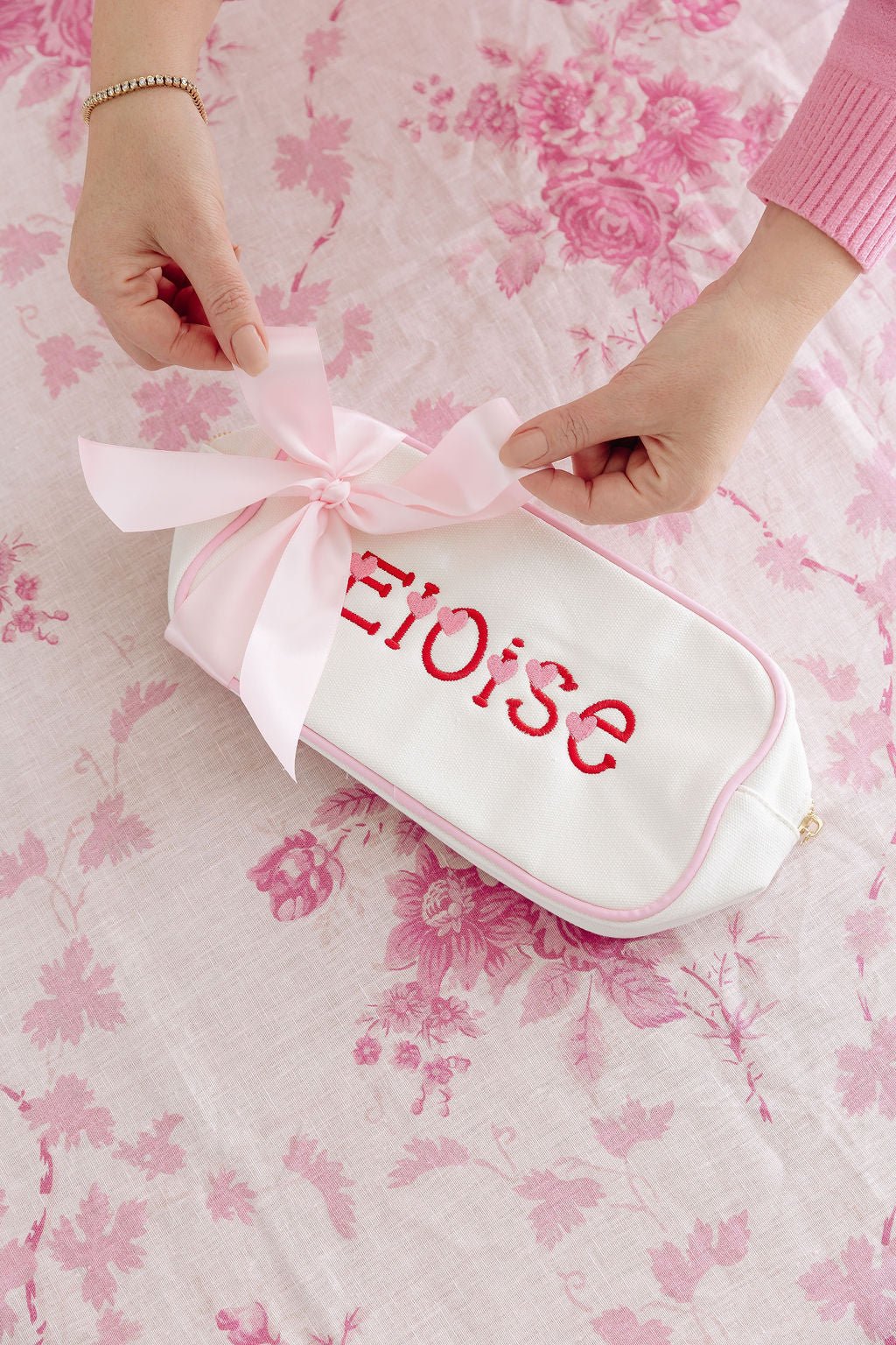 Custom Name Valentine's Day Pouches