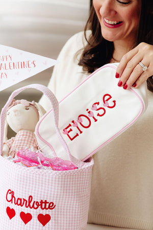 Custom Name Valentine's Day Pouches
