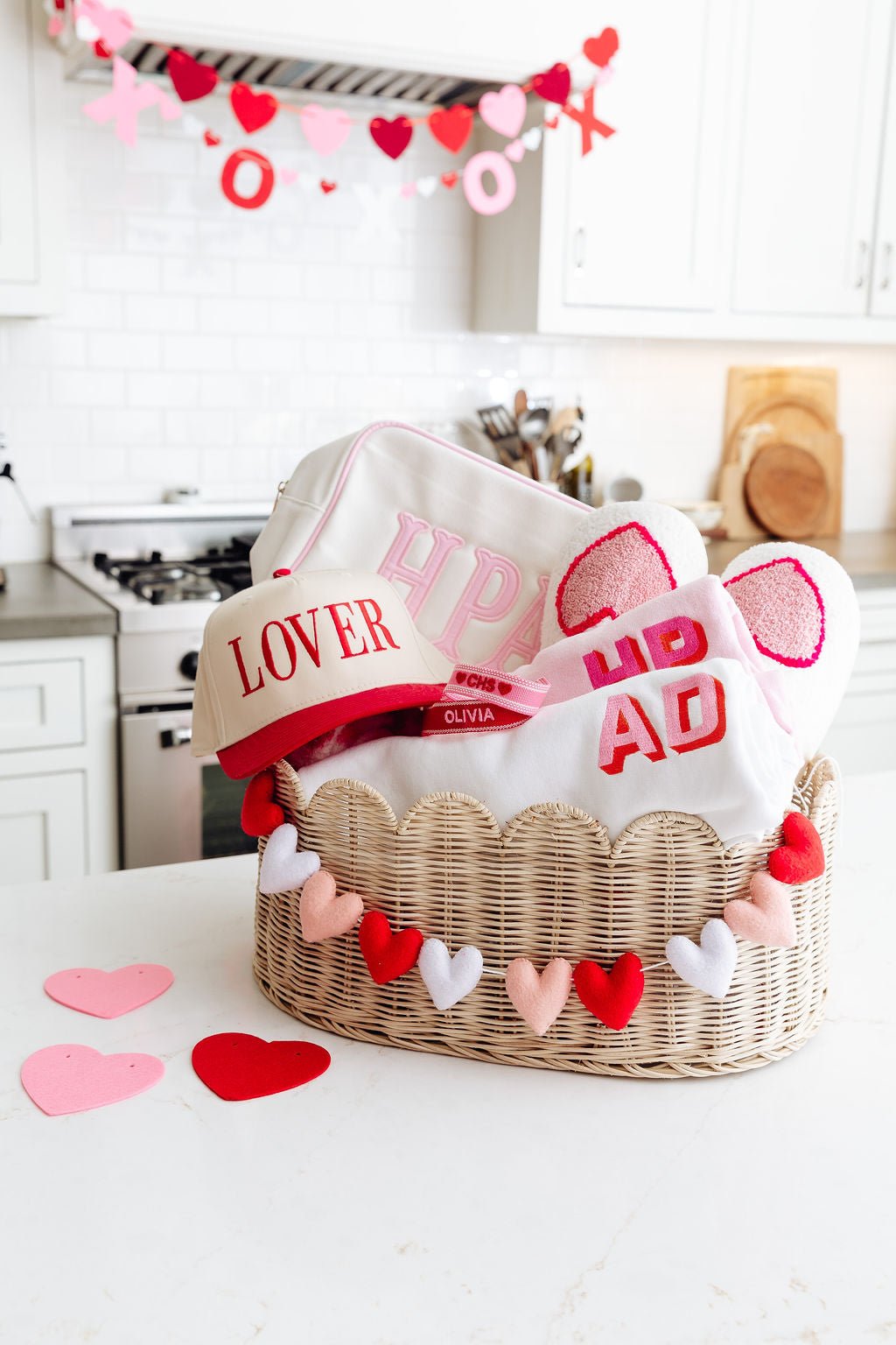 Vintage embroidered trucker hat with “In My Mom Era” and “Nashville” designs, trendy personalized gift from Sprinkled With Pink.