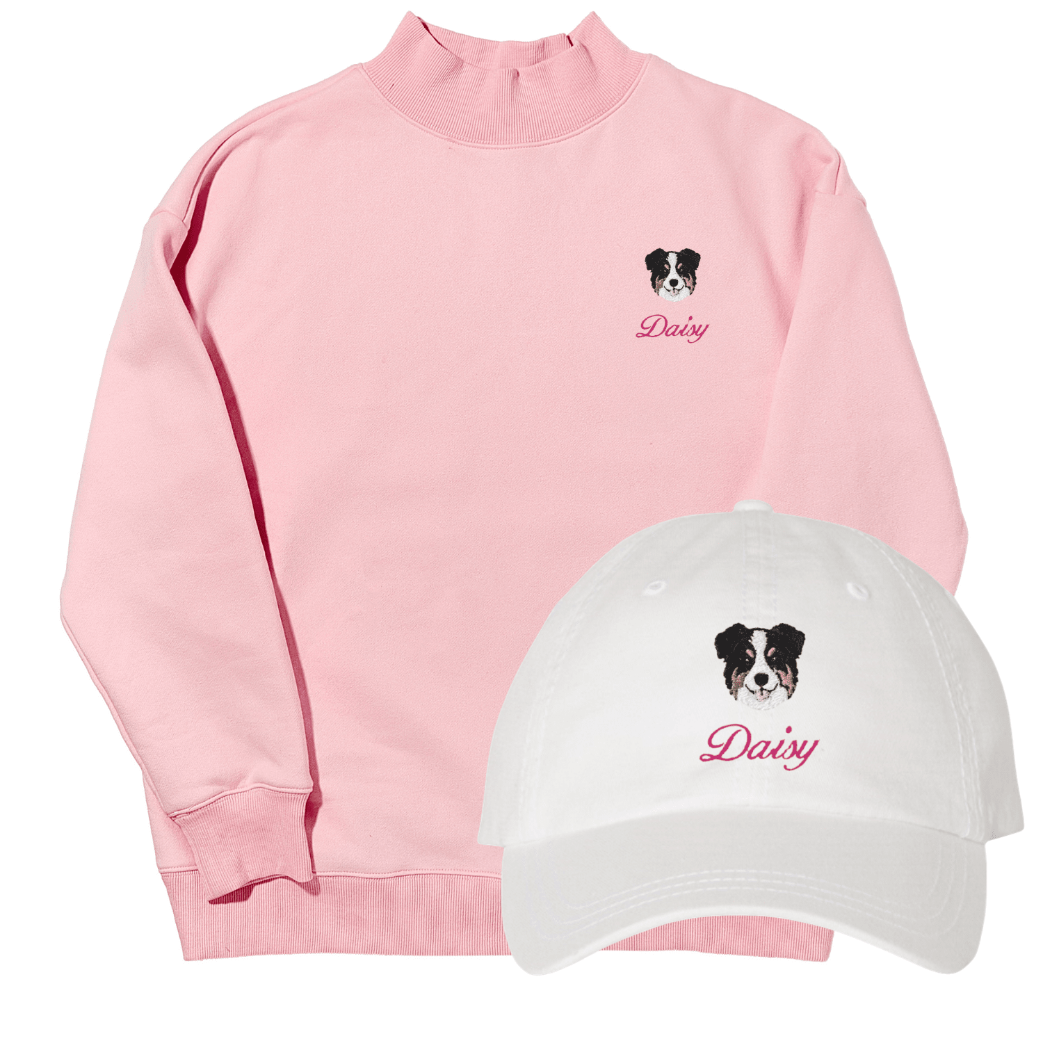 Dog Mom Mockneck & Icon Baseball Hat