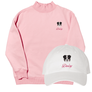 Dog Mom Mockneck & Icon Baseball Hat