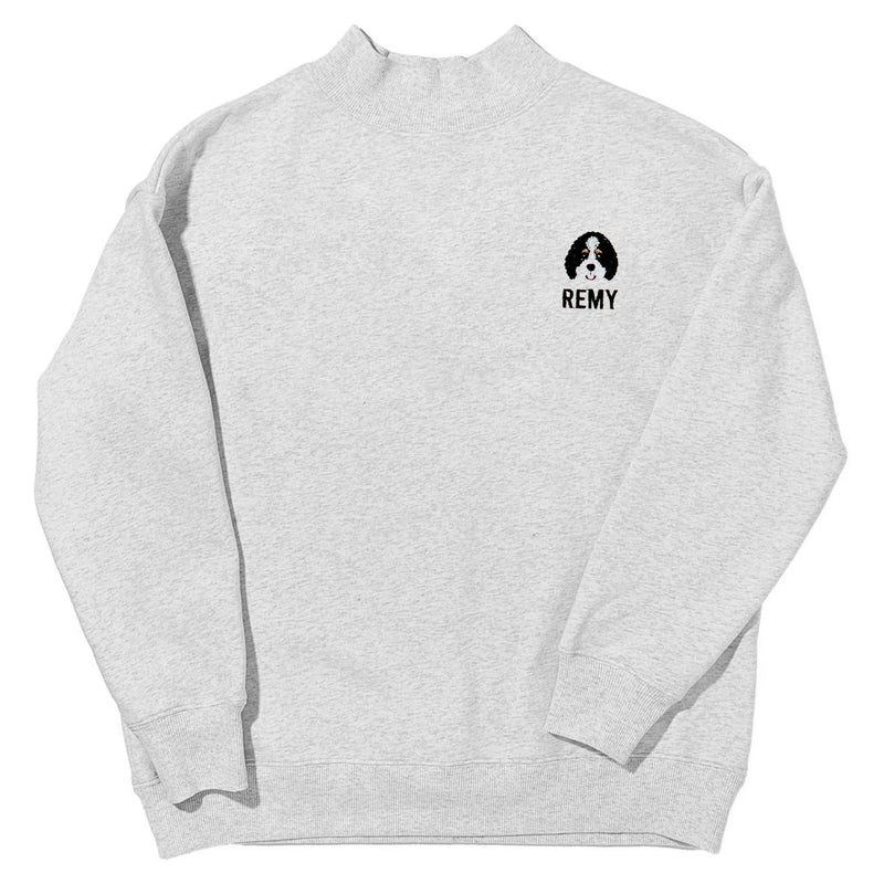 Dog Mom Mockneck