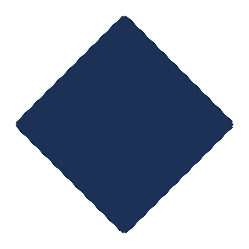 Navy Embroidered Monogram Mahjong Tile Mat, bold and timeless addition to any game night.