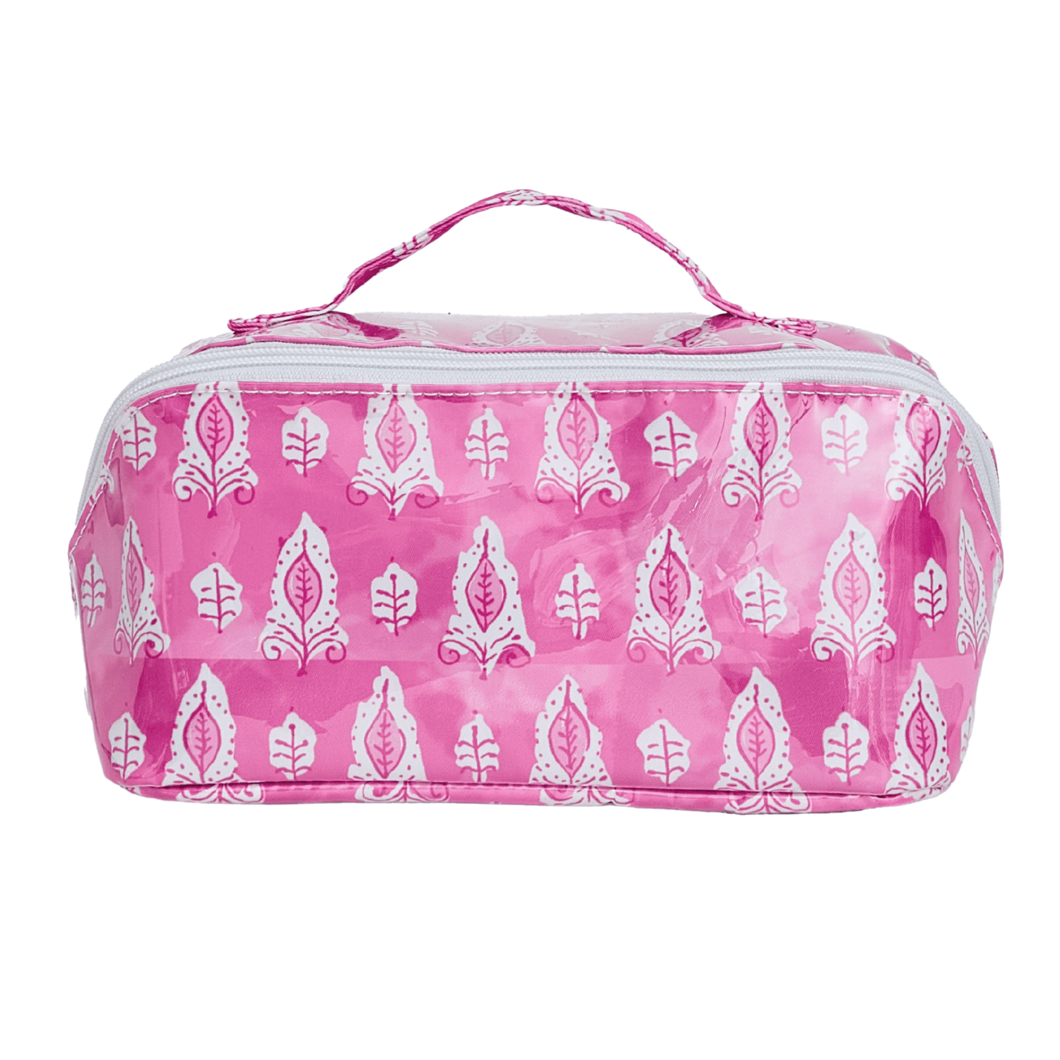 Personalized Flat Lay Travel Pouch Dahlia