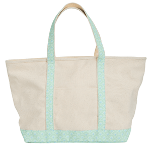 Floral Canvas Tote