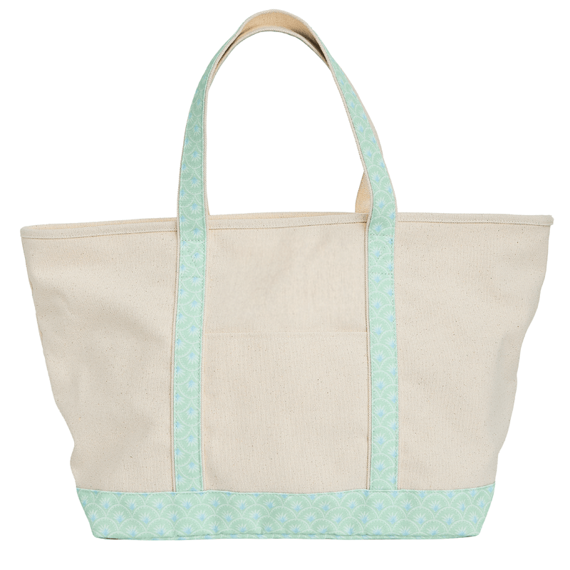 Floral Canvas Tote