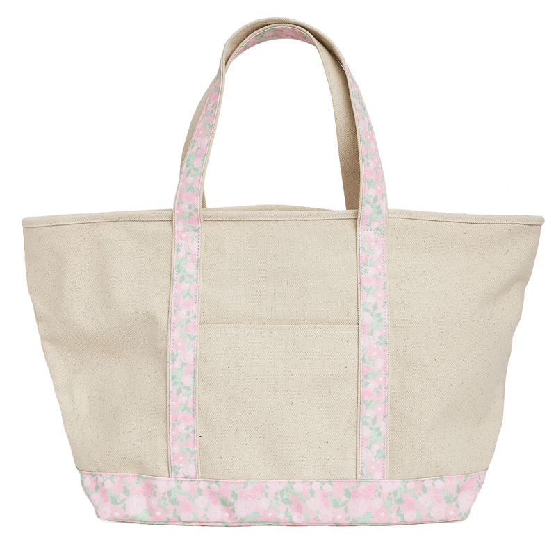 Floral Canvas Tote