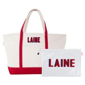 Gameday Canvas Tote & Pool Bag