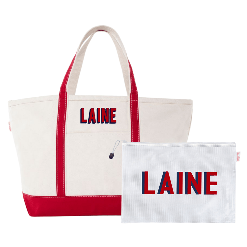 Gameday Canvas Tote & Pool Bag