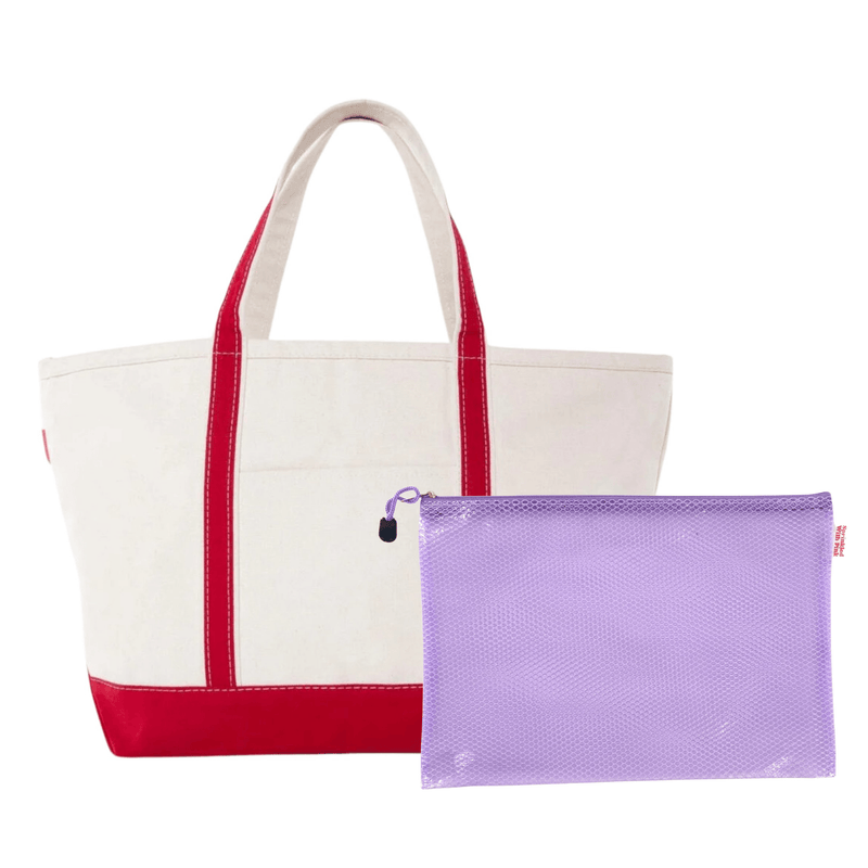 Gameday Canvas Tote & Pool Bag
