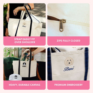 Icon Canvas Tote