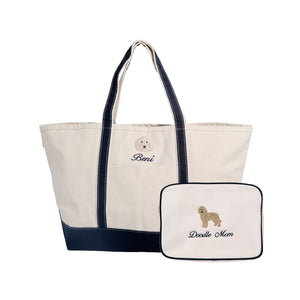 Icon Canvas Tote & Pet Icon Pouch 