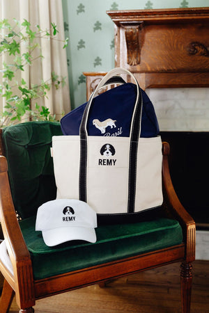 Icon Canvas Tote & Pet Icon Pouch 