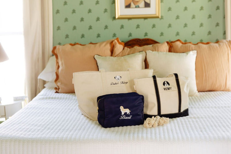 Icon Canvas Tote & Pet Icon Pouch 