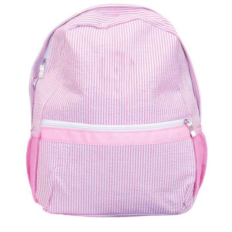 Kids Seersucker Backpack