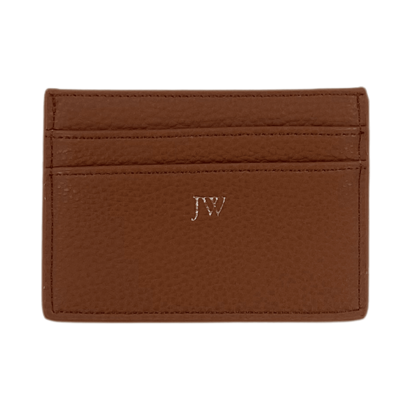 Leather Cardholder - Gold Foil