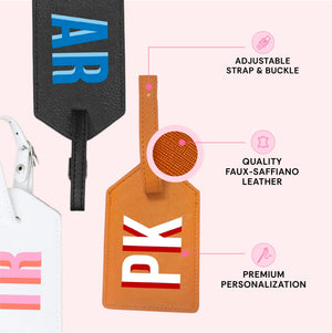 Leather Luggage Tag