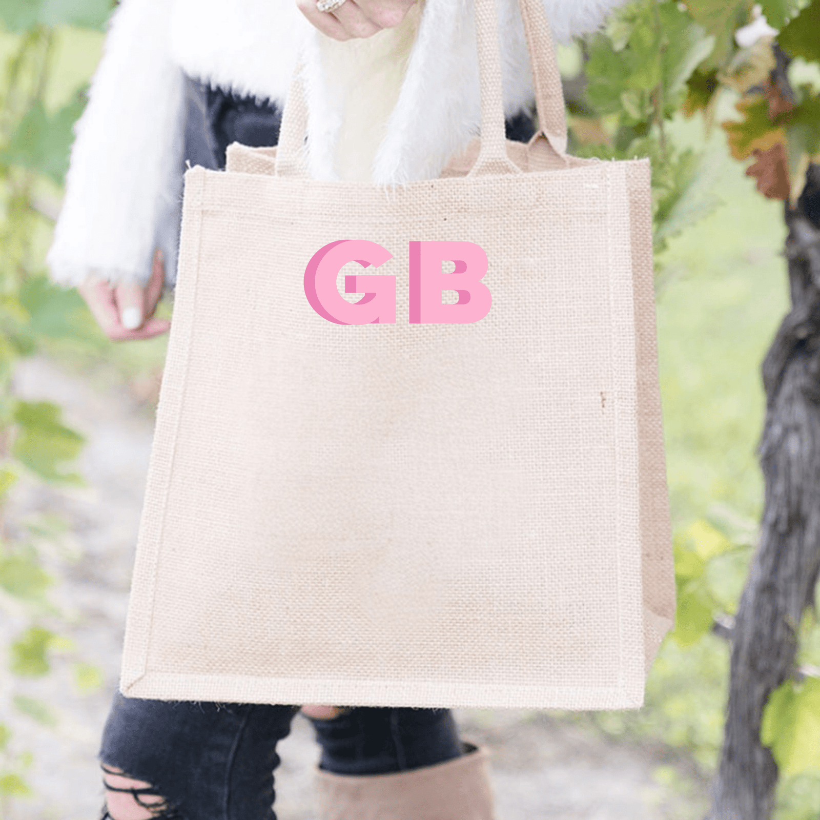 Mini Jute Carryall