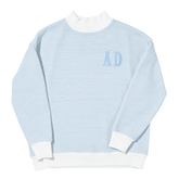 Monogrammed Mockneck Sweatshirt