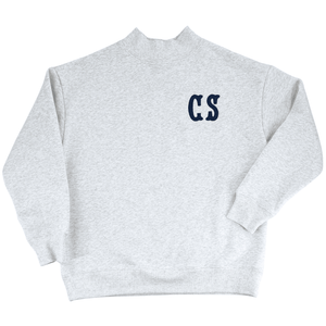 Monogrammed Mockneck Sweatshirt