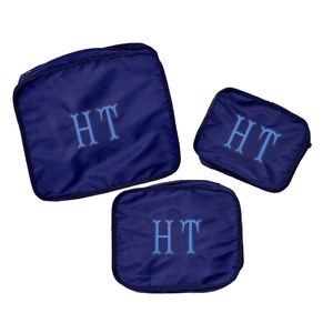 Nylon Packing Cube Set - Applique