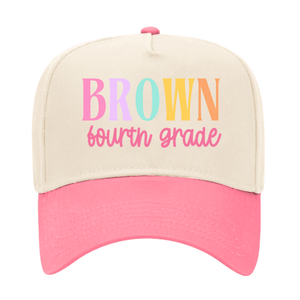 Personalized Grade Trucker Hat