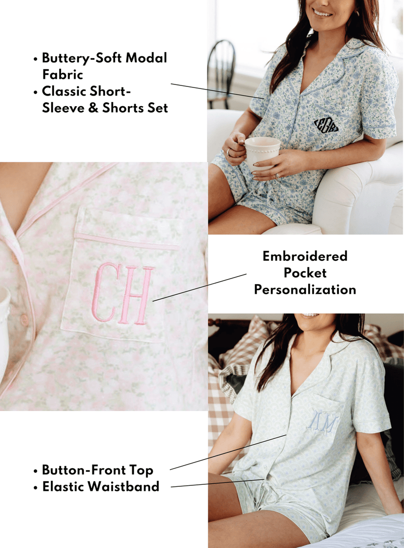 Short Sleeve Pajama Set