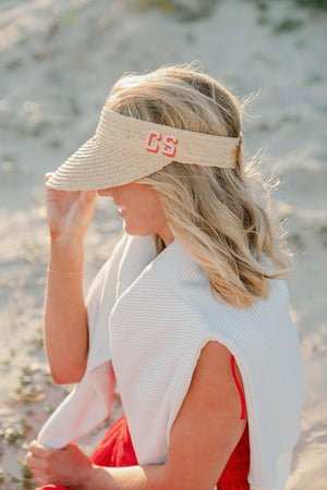 Straw Visor