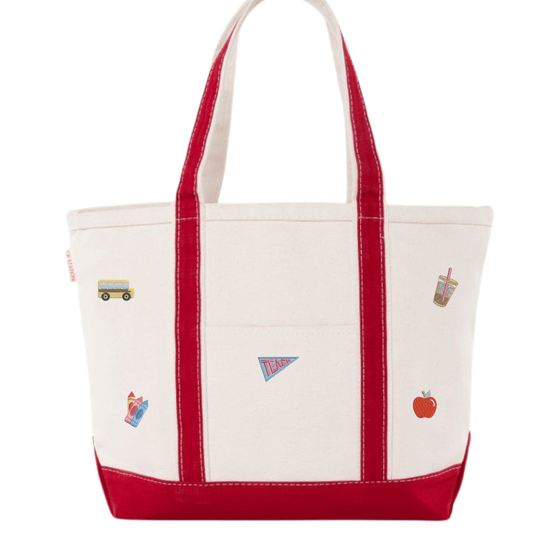 Teacher Icon Canvas Tote by @PBANDJ4THGRADE