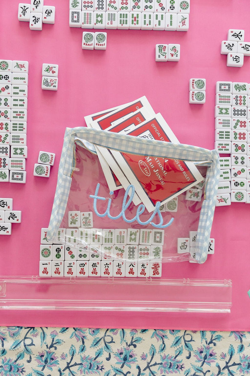 Tiles Riviera Clear Pouch