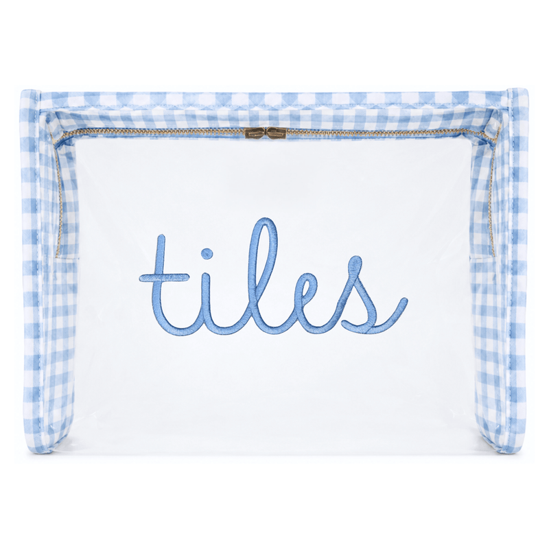 Tiles Riviera Clear Pouch