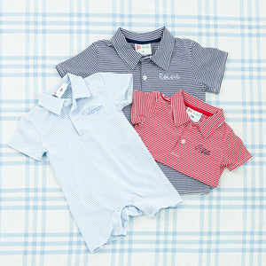 Toddler Short Sleeve Polo - Striped