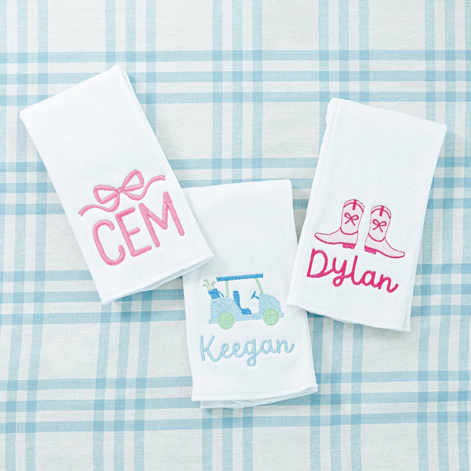 Trifold Burp Cloth